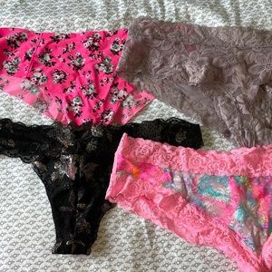 Victoria secret thongs and cheeky panties